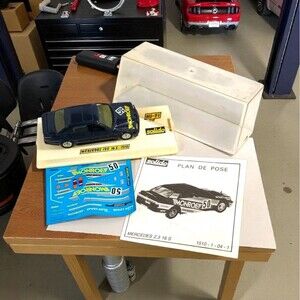 Solido 1:43 Mercedes 190E 16S Monroe Livery 1983 France Diecast w/ Decals